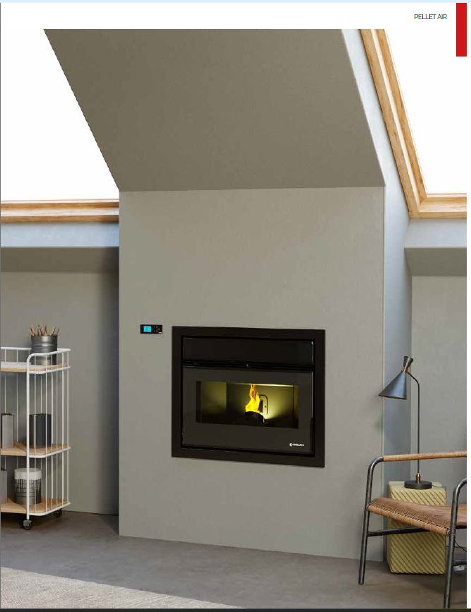 Estufa de pellets gally 5s 10kw