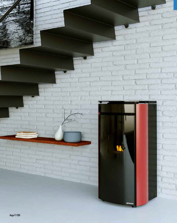 Estufa de pellets maia m potencias 7,6 KW Y 8,8KW