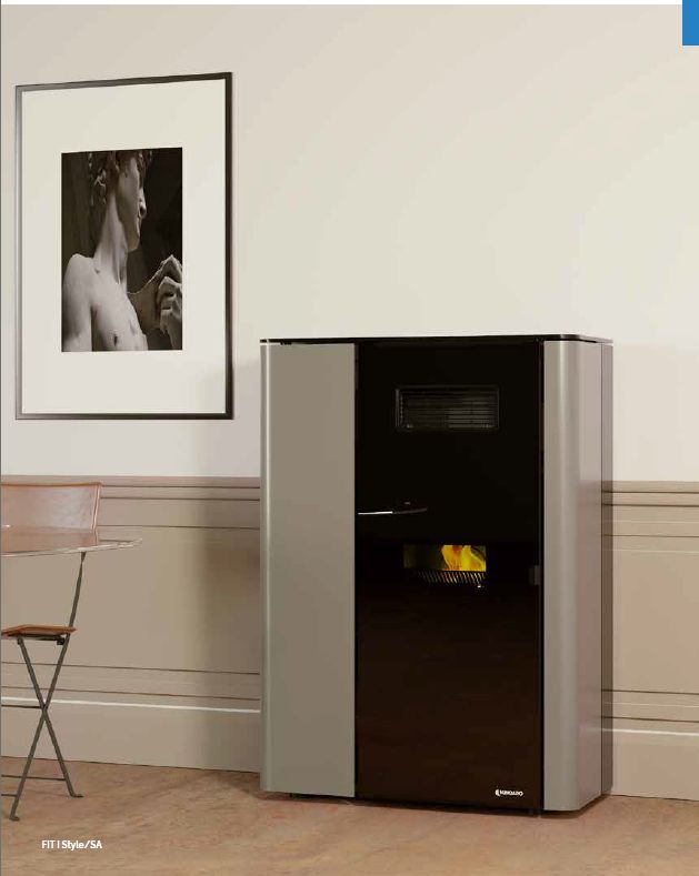 Estufa de pellets  FIT I  7,6 kw y 9,5 kw
