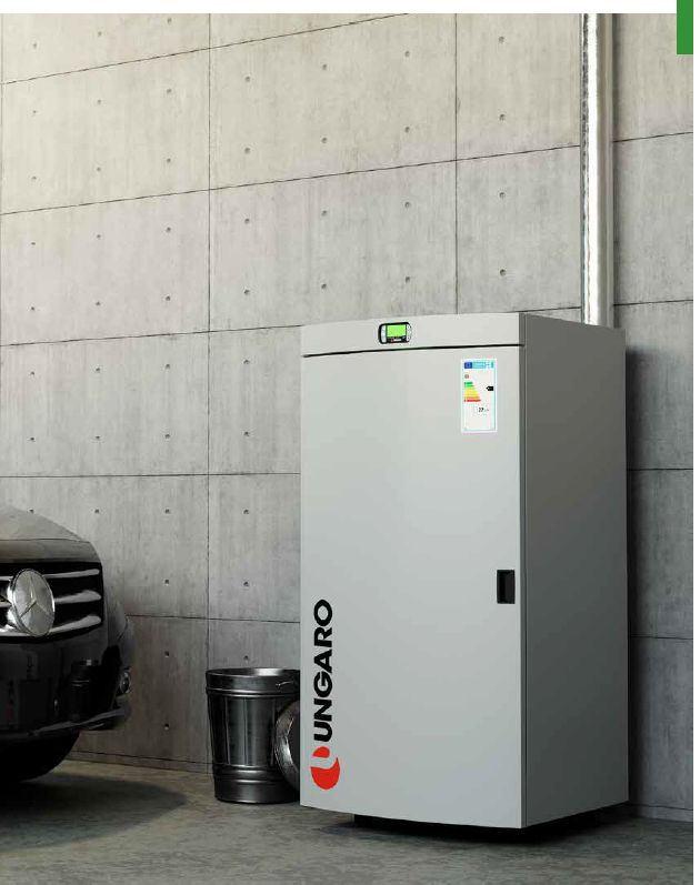 Caldera de pellets CTU 5s varias potencias a elegir