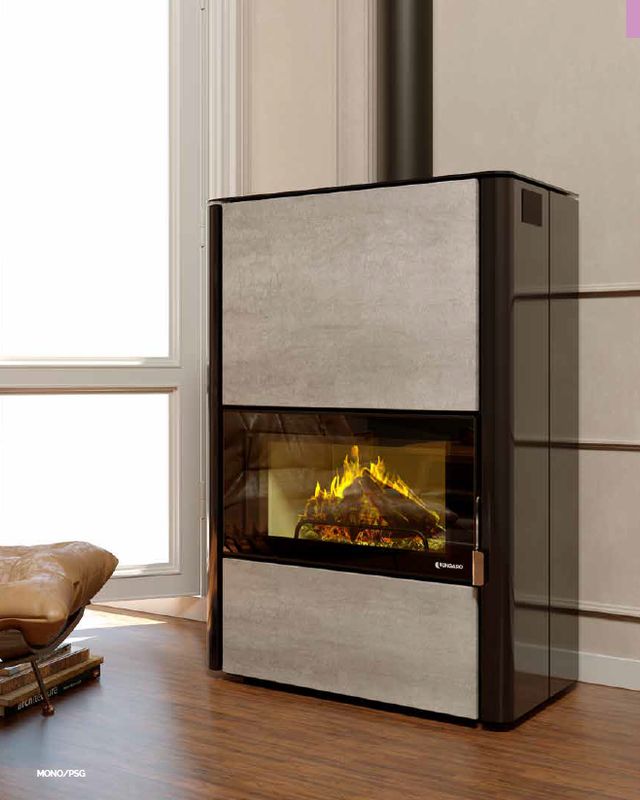 Termo estufa de leña mono potencia 18,4 kw y 20, 5kw Termo estufa de leña mono potencia 18,4 kw y 20, 5kw