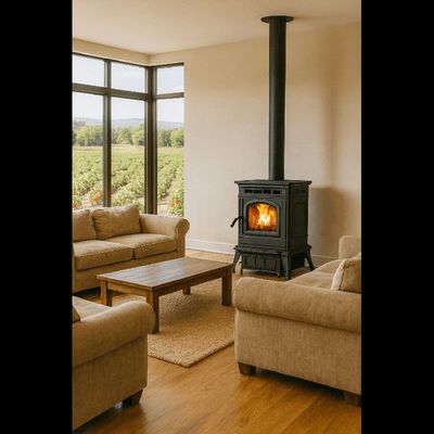 Estufa de pellets maxima fundicion 10,37 kw