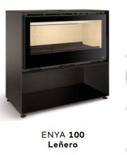 Insert de leña enya 100 leñero