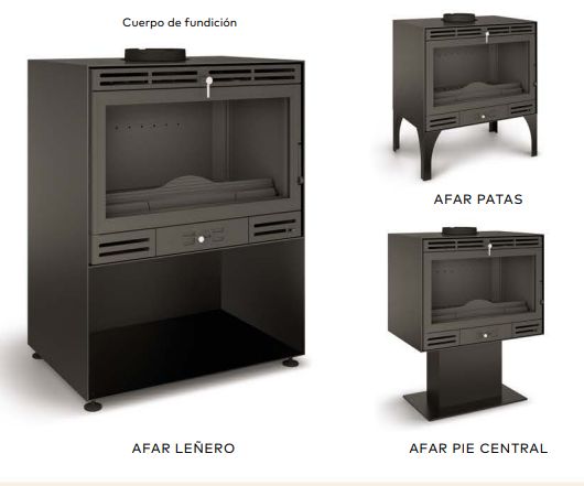 Insert de leña afar 15,9 kw