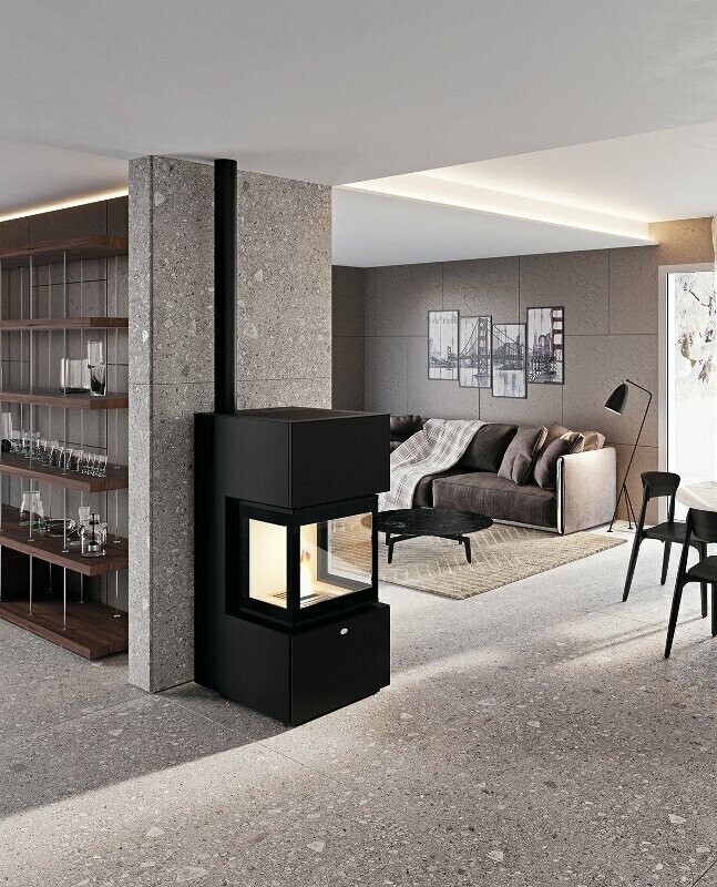 New Estufa de pellets trevisi 11kw CANALIZABLE Evacalor