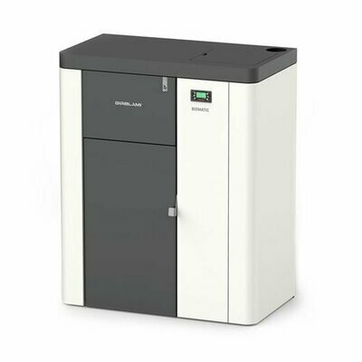 CALDERA POLICOMBUSTIBLE LEÑA PELLETS  BIOMATIC EVO GIROLAMI 26/30/34 KW