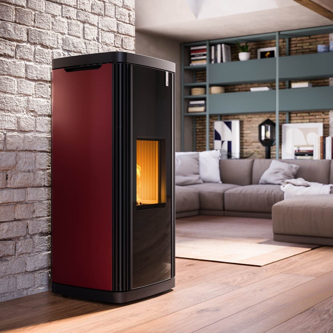 Estufa policombustible VERT 12 kw GIROLAMI