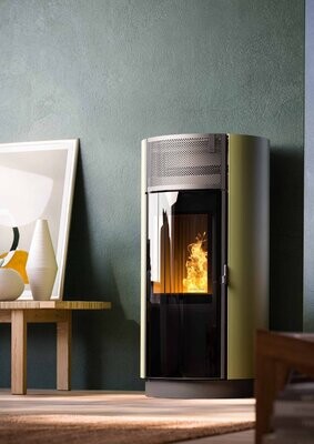 Estufa policombustible round 9kw