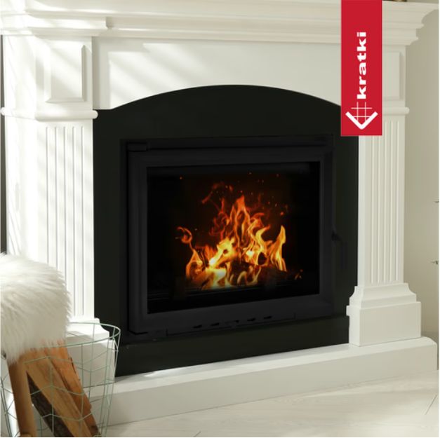 Chimenea de leña de hierro fundido zuzia 15 kw