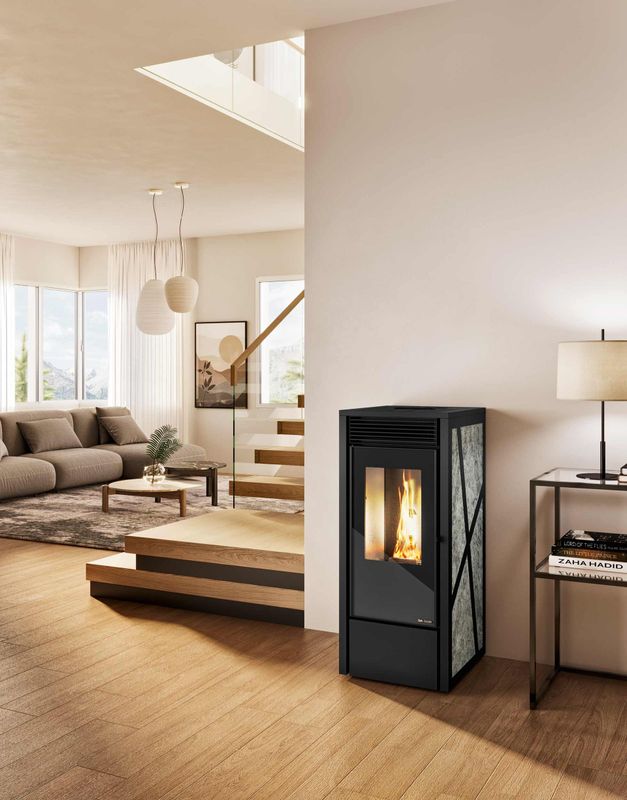 Estufa de pellet  ADA Evacalor 11kw