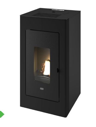 Termoestufa de pellet AMALIA 15-11 KW PUNTO FUOCO
