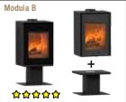 Estufa de leña MODULA B  9,8 KW KALOR