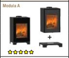Estufa de leña MODULA A  9,8 KW KALOR