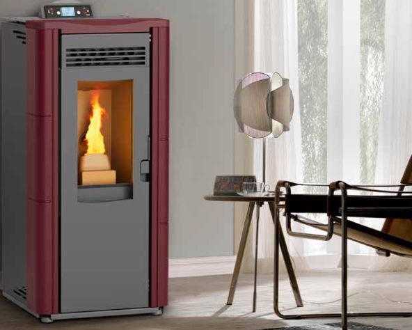 Estufa de pellet MICHELA12 9,7KW KALOR