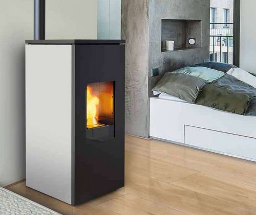 Estufa de pellet FUTURA11 11,8KW KALOR CANALIZABLE