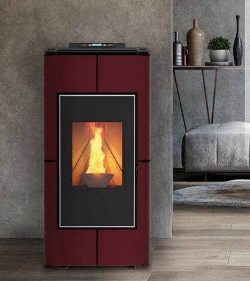 Estufa de pellet 98NUX.8-RR 8KW KALOR Estufa de pellet 98NUX.8-RR 8KW KALOR