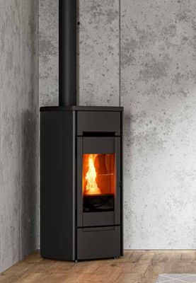 Estufa de pellets 98CASTROUND.6 6,8KW KALOR Estufa de pellets 98CASTROUND.6 6,8KW KALOR