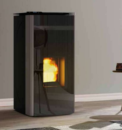 Hidroestufa/Termoestufa de pellet ALESSIA14DD 14,7KW KALOR