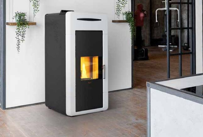 Hidroestufa/Termoestufa de pellet ALICE32 32,4KW KALOR