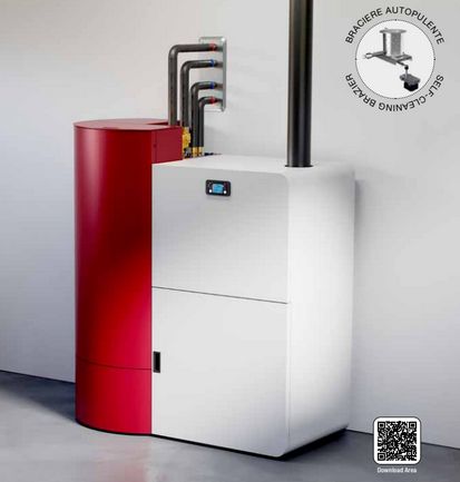 Caldera de pellet BOILER28KA 27,1KW KALOR Caldera de pellet BOILER28KA 27,1KW KALOR