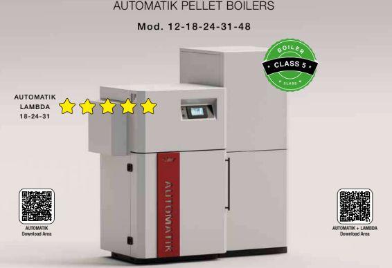 Caldera de pellet AUTOMATIK48-KA 54,5KW KALOR