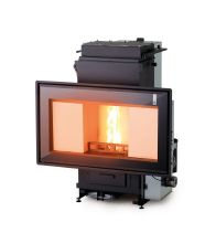 Chimenea hidro policombustible TI PANORAMA 14/18/22/26 KW GIROLAMI