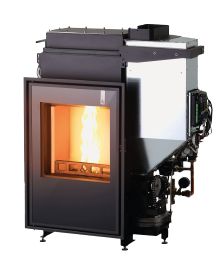 Chimenea hidro policombustible TI SLIM  14/18/22/26 KW GIROLAMI