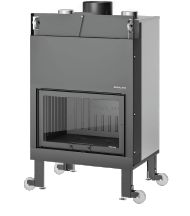 Monobloque de leña ALFA 10,7KW GIROLAMI