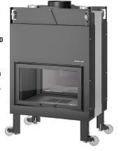 Monobloque de leña ALFA DOBLE 10,7KW GIROLAMI