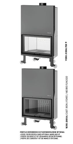 Monobloque de leña MBSF100 12,5KW GIROLAMI