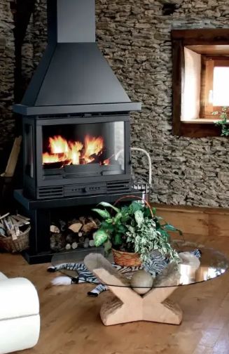 Estufa de leña DANA 10KW SALGUEDA