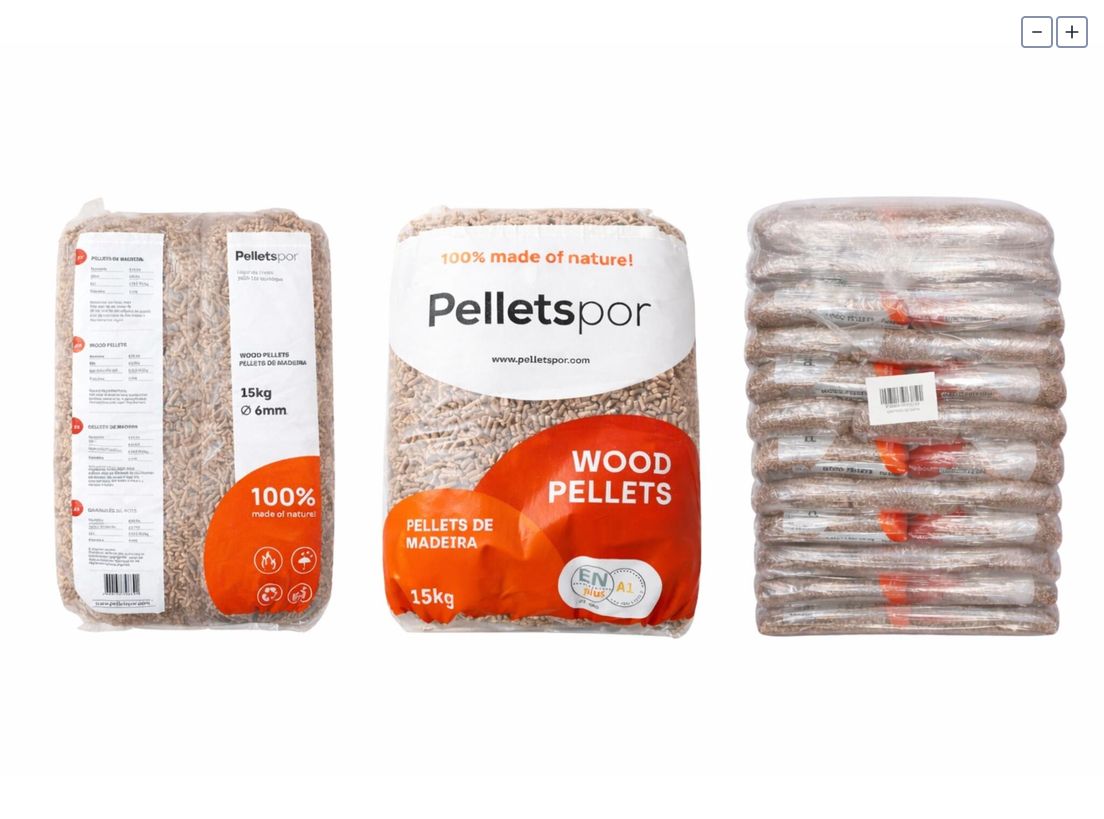 Palet de pellets marca sport 15 kg palé de 65 sacos Palet de pellets marca sport 15 kg palé de 65 sacos