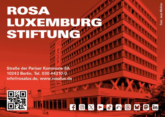 Image-Flyer Rosa Luxemburg Stiftung