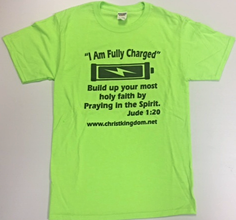 I Am Fully Charged T-Shirt