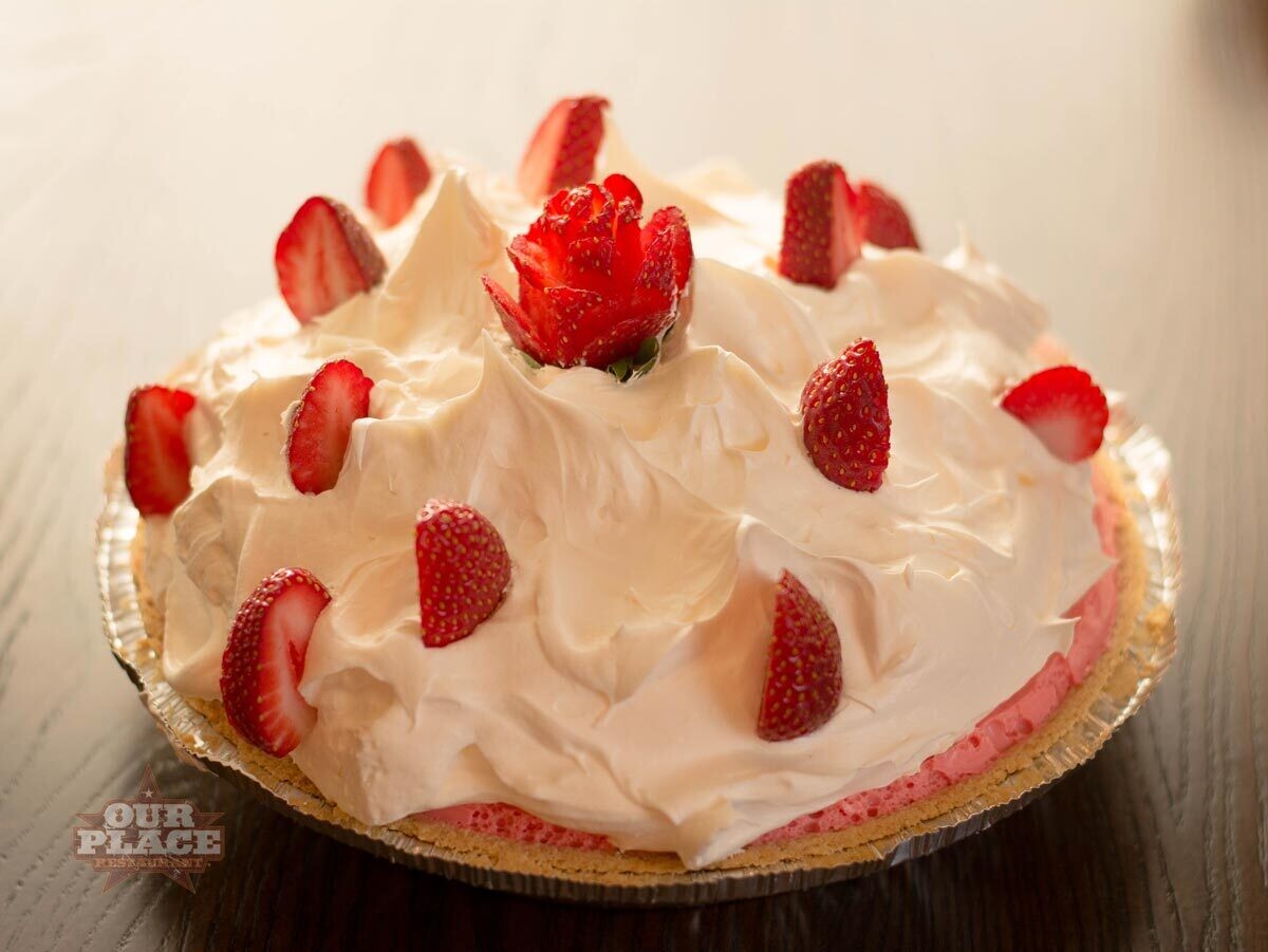 Strawberry Cream Pie