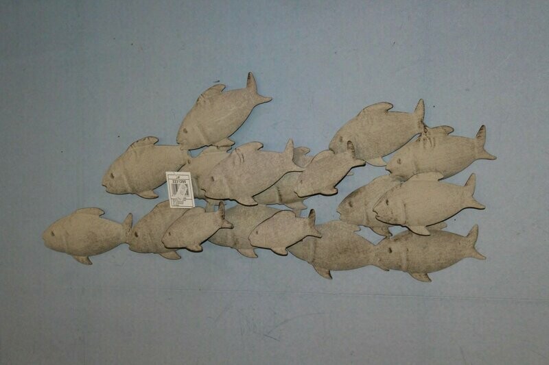 Wandornament 3D guppies
