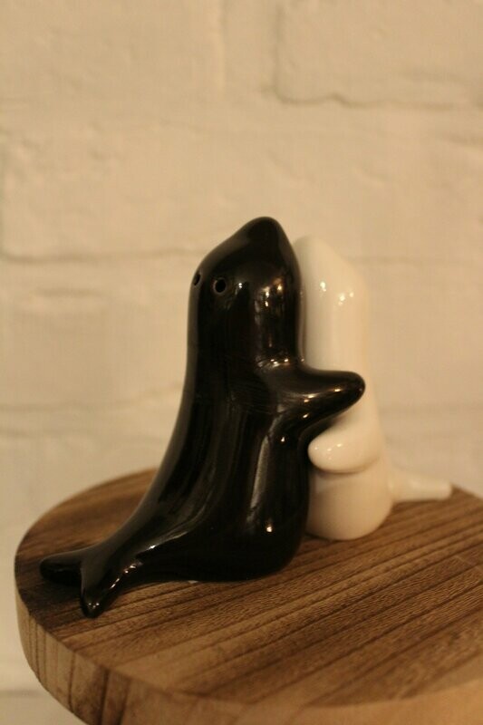 Peper en zout stel zeehond