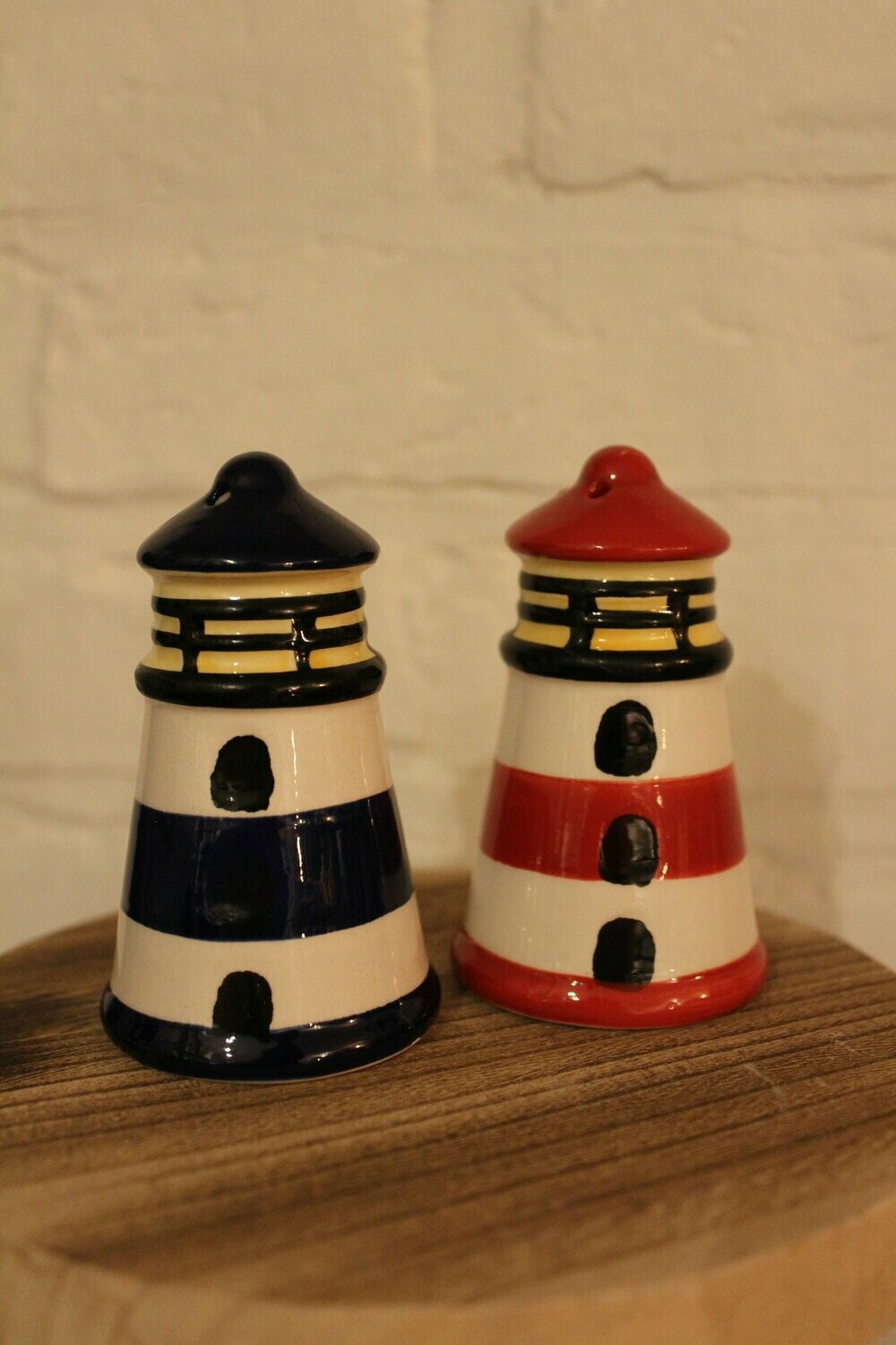 Peper en zout stel vuurtoren