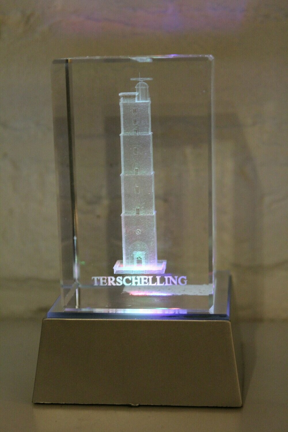 Terschelling pressepapier met licht