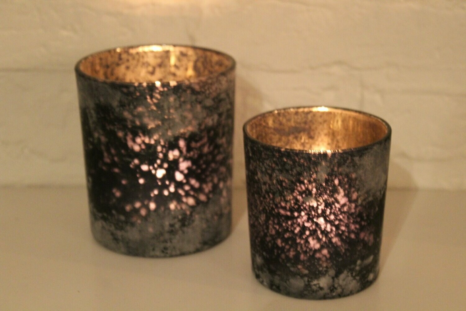 Waxinelicht houder galaxy set