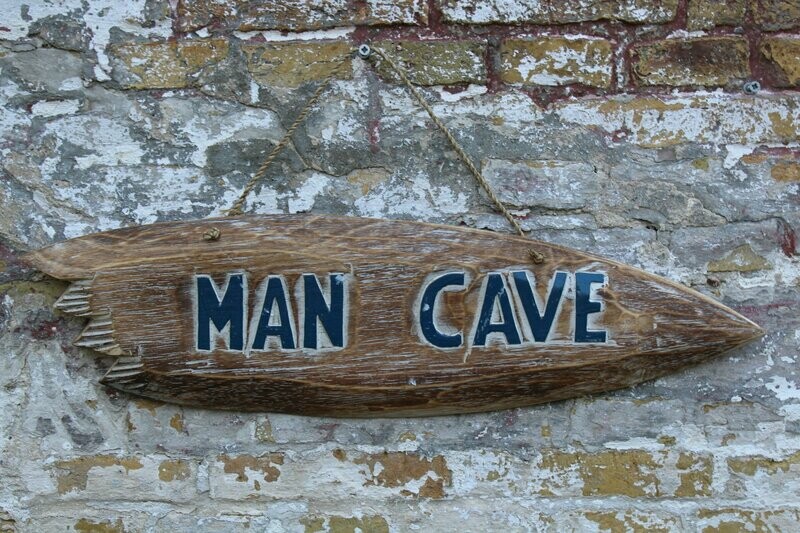 Surfplank man cave