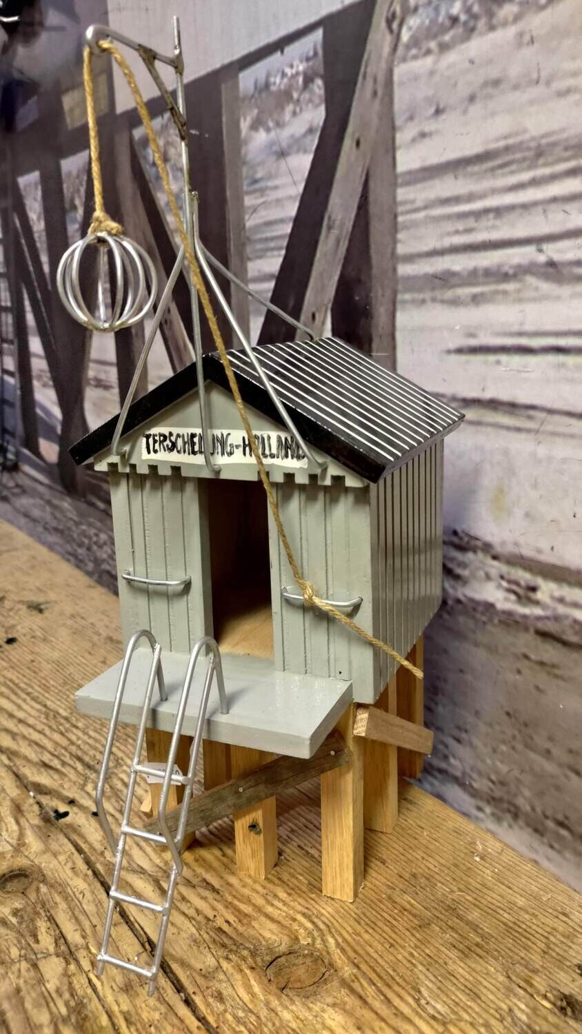 Miniatuur drenkelingenhuisje Terschelling