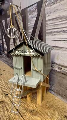 Miniatuur drenkelingenhuisje Terschelling