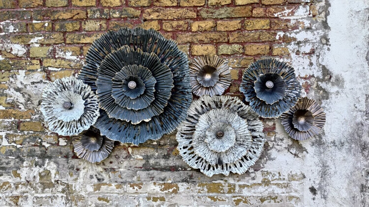 wandornament bloemen