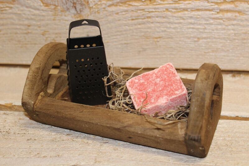 Amber pakket houten mini dienblad