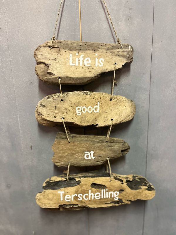 Driftwood hangbord Terschelling