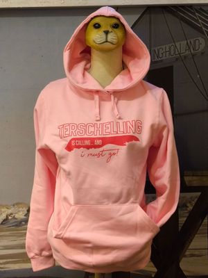 Terschelling I need to go trui LICHT ROZE
