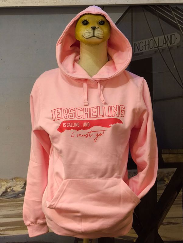 MAAT XS: Terschelling I need to go trui LICHT ROZE