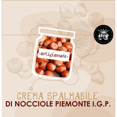 Crema di nocciole Piemonte 55 %