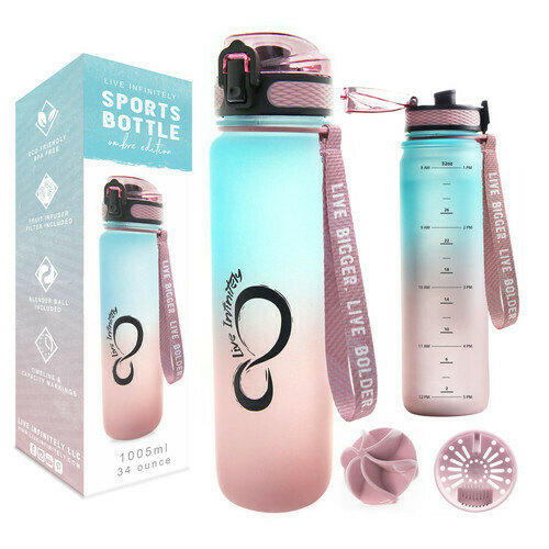 Ombré sports water bottle 